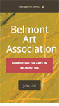 Mobile Screenshot of belmontart.org